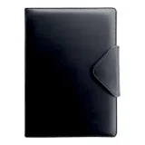Anupam Flynn Premium Leather Cover Notebook with magnet closure