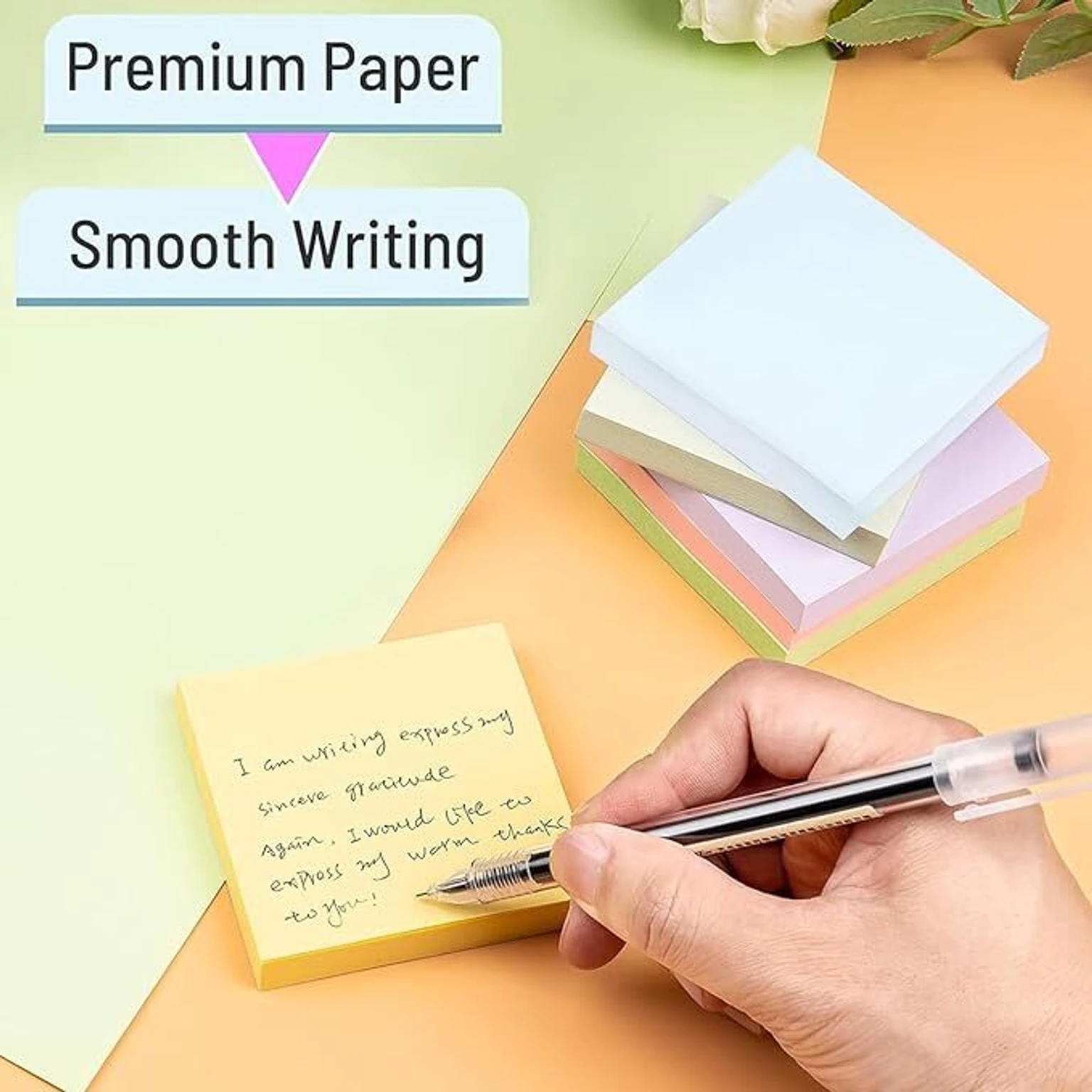 3M Post it Sticky Notepad Multi Colours (3 X 3 Inch) - Image 5