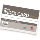 Campap 3 X 5 - White Index Card (100 Sheets)