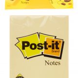 3M Post it Notes Canary Yellow (100 Sheets, 3 Inch X 4 Inch)