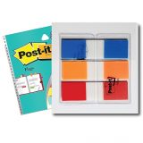 3M Post it Flags (3 Colours, 12 Pulls,Each)