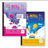 Anupam Pre Punched Squared Ruled A4 Refill Notepad(A4,50 Sheets)