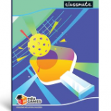 Classmate Short Size Note Book(Hard Bound,172 Pages,UnRuled Pack of 6)