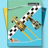 Classmate Short Size Note Book (Hard 172 Pages,One Side Ruled,Pack of 6)