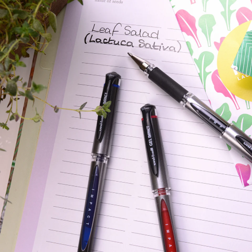 Uniball UM 153 S Gel impact Pen (Red) - Image 3