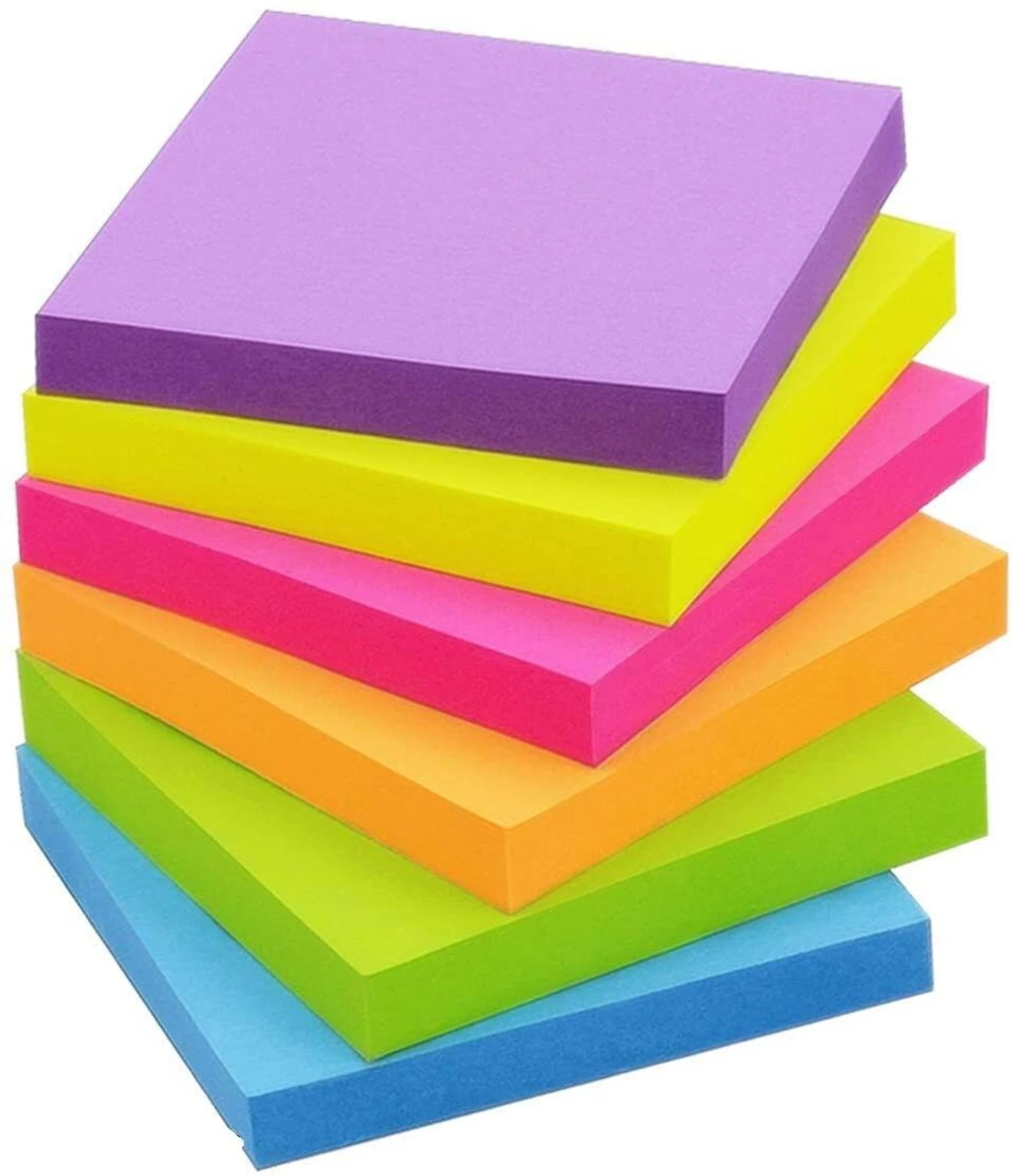 3M Post it Sticky Notepad Multi Colours (3 X 3 Inch)