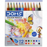 Doms Groove Colour Pencil - 12 Shades