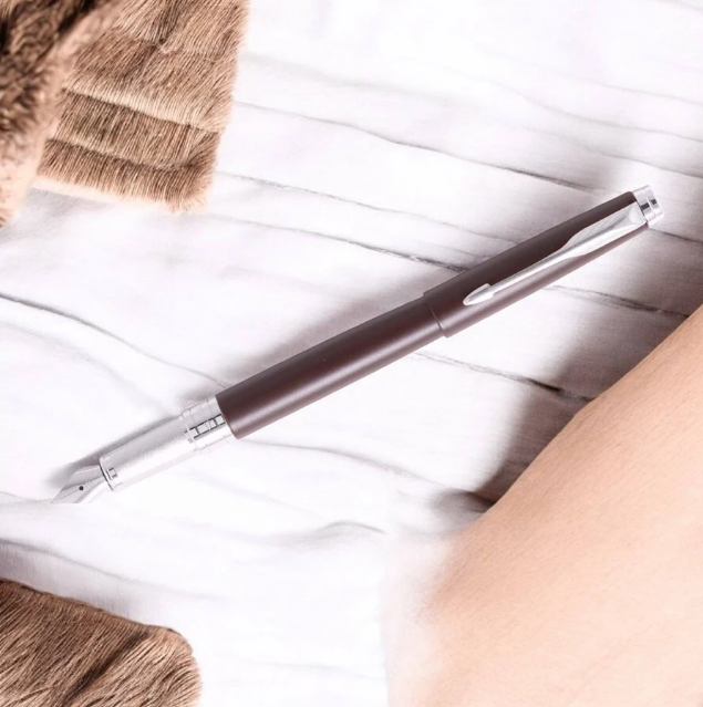 Parker Aster Matte Brown CT Fountain Pen - Image 3