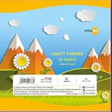 Navneet Youva Craft Paper 15Ã—15 cm 20 Sheets
