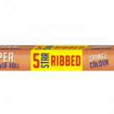 Navneet Youva Paper Cover Roll-5-Star-8 Meters-Orange