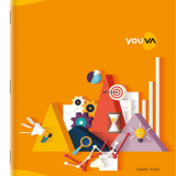 Navneet Youva Soft Bound Graph Book Big Size (1mm) 22Ã—28 cm 1Ruled / 1Graph 64 Pages