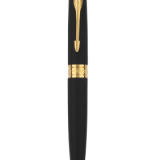 Parker Aster Matte Black GT Ballpoint Pen.