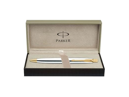 Parker Aster Shiny Chrome GT Ballpoint Pen