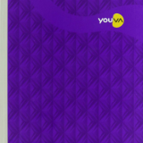 Youva Case Bound My Notes 21x33 cm Regular Notebook Single Line 504 Pages