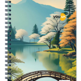 Youva Side Wiro Bound Note Book A5 Size, 160 Pages