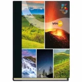 Navneet Youva Case Bound 5 Subject Book 18.5Ã—24.7 cm Single Line 400 Pages