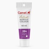 Camel Artist Acrylic Colours Individual tube of Medium Magenta in 40 ml