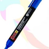 Camlin Fine Tip Permanent Markers Carton of 10 markers in Blue shade