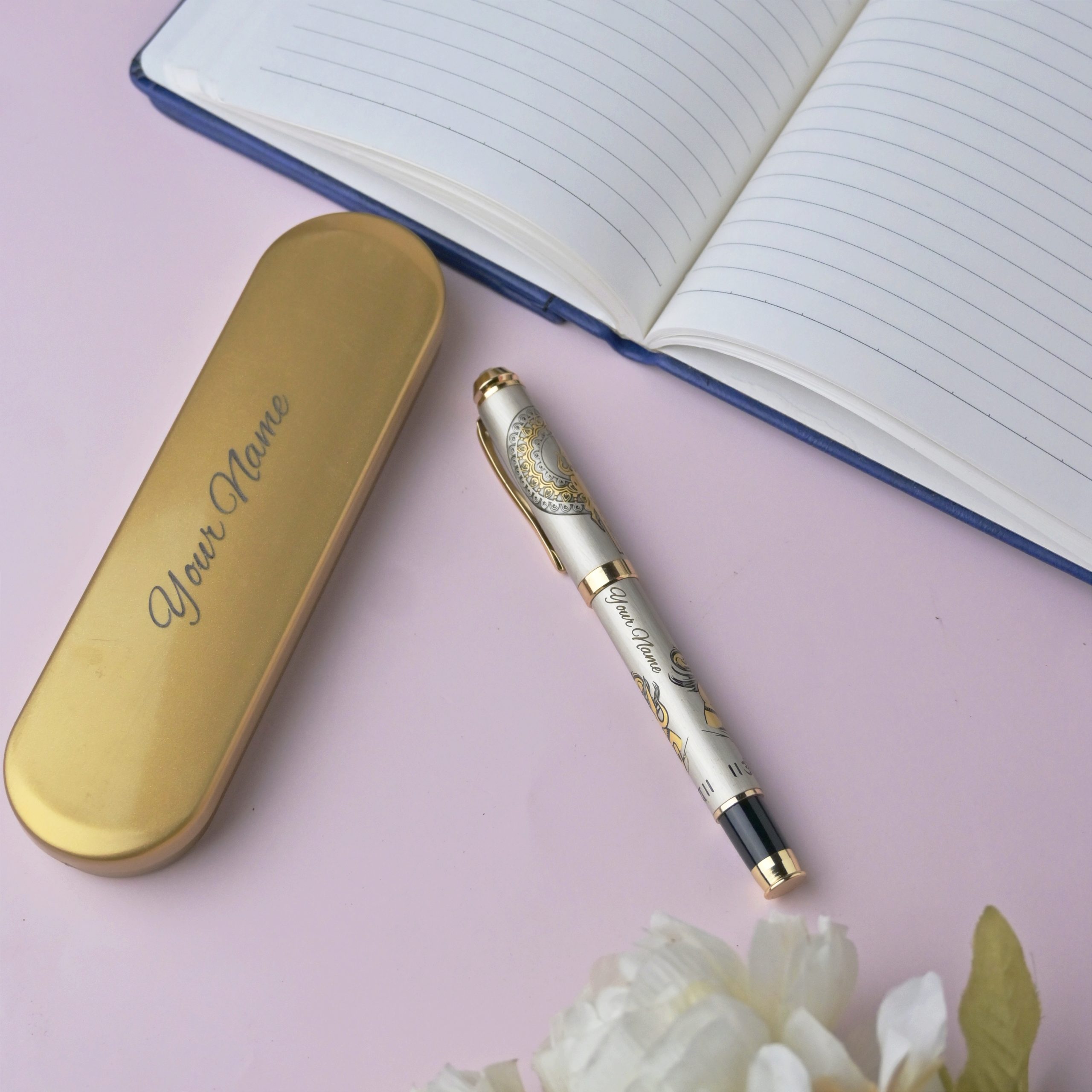 Customised Lord Shankar Mahadev Etched Pen - Image 4