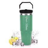 Personalized Green IceFlow Stanley Tumbler 900 ml (30 Oz)