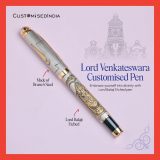 Customised Lord Venkteswara Etched Pen ( Srinivasa Balaji Tirupati)