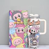Stanley X Labubu 40oz 1200ml Quencher Tumbler - White