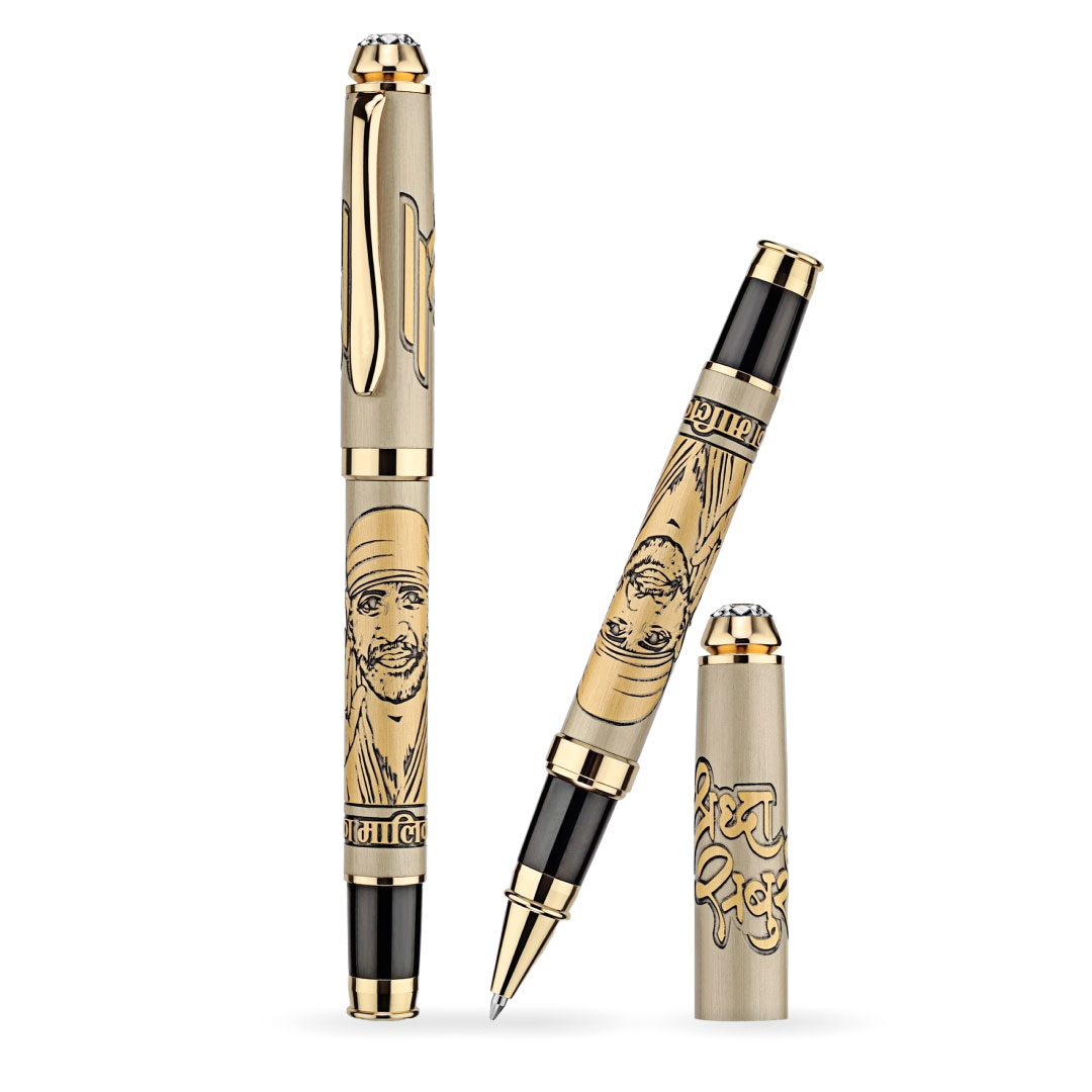 Personalised Shirdi Sai Baba Etched Pen