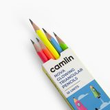 Camlin Nova Glowing Pencils Box of 10 pencils with Sharpener