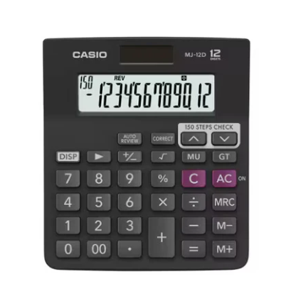 CASIO MJ-12D DESKTOP CALCULATOR