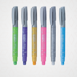 Glitter Twisters Glitter Gel Crayons Pack Of 6 pcs