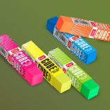 CUBE Dust Free Eraser Pack of 20