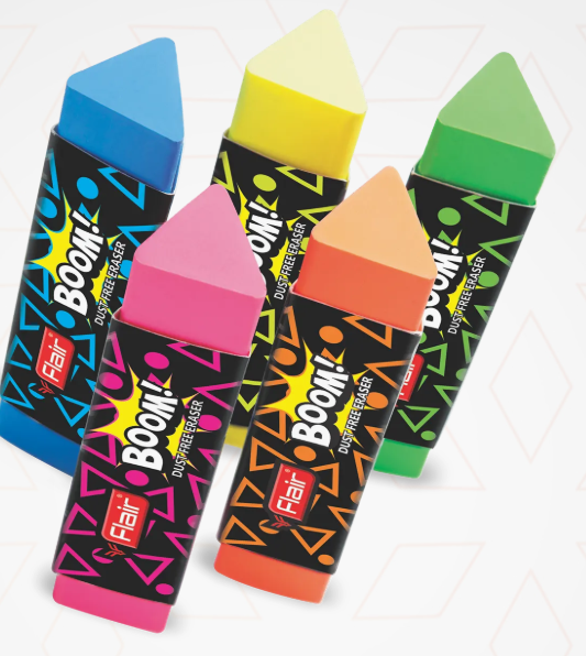 BOOM Dust Free Eraser Pack of 30 pcs
