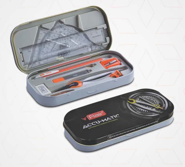 ACCU-MATIC Mathematical Drawing Instruments 1Pc Box