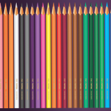Popping Colour Pencils Pack Of 12 pcs