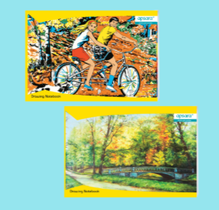 Apsara A4 Drawing Book (36 Pages) Pack of 6 Books