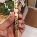 Radha Krishna Golden Pen – Divine Writing Instrument
