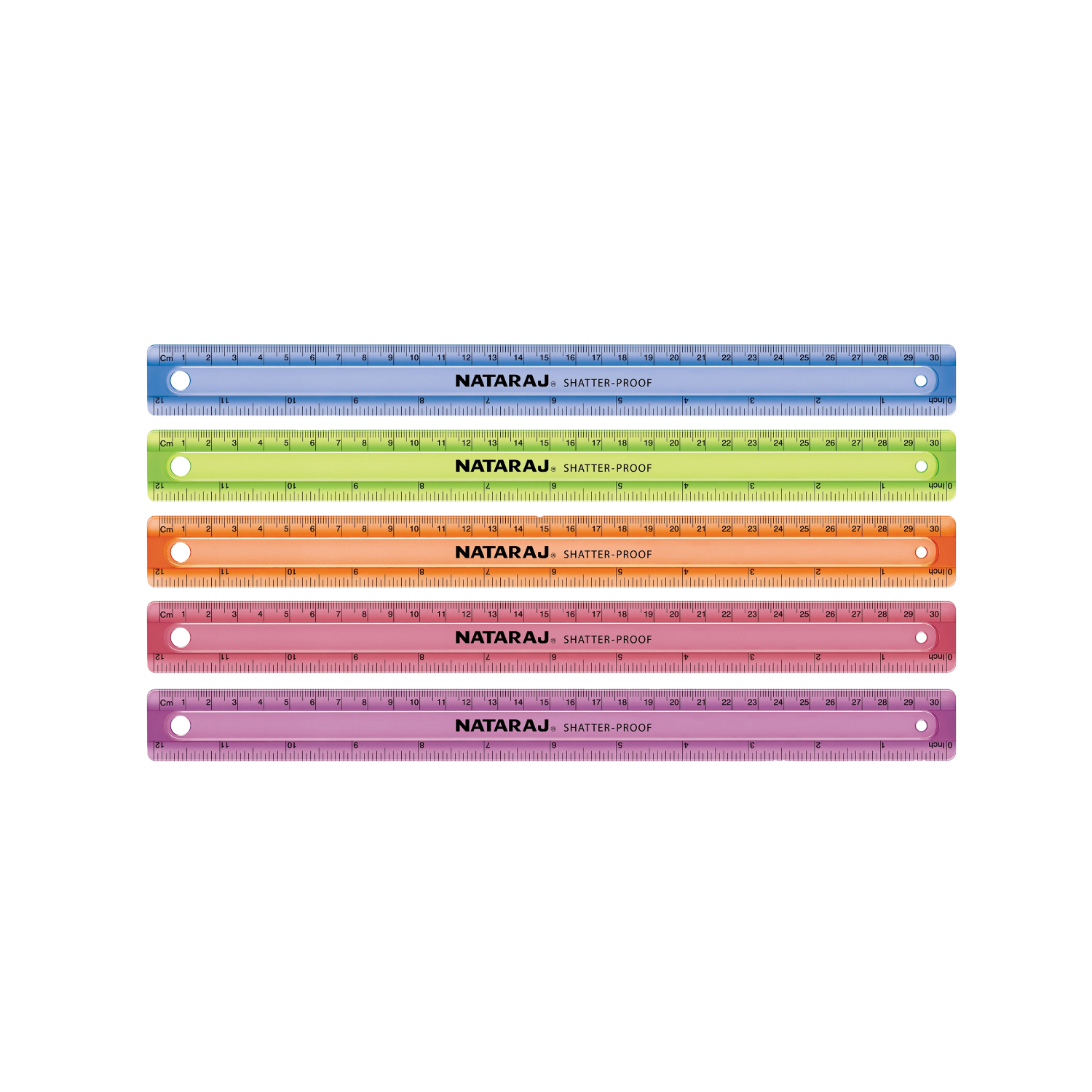 Shatterproof Scale Pack Of 5
