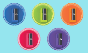 Apsara Tidy-Top Sharpener (Pack of 5)